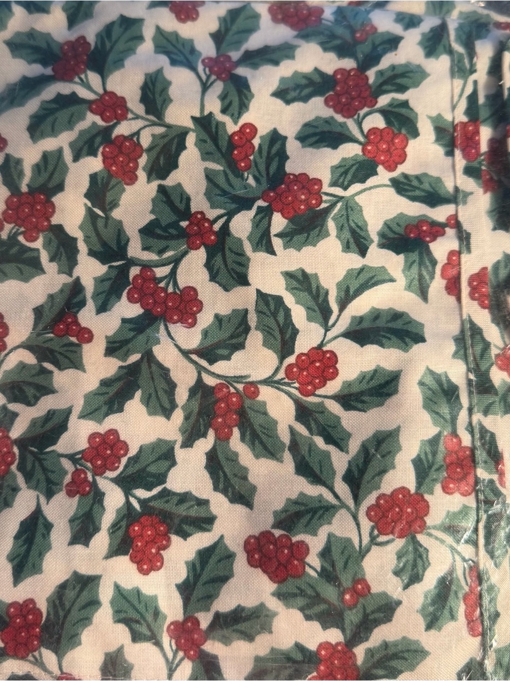 LONGABERGER HOLLY BERRY APRON. BRAND NEW!